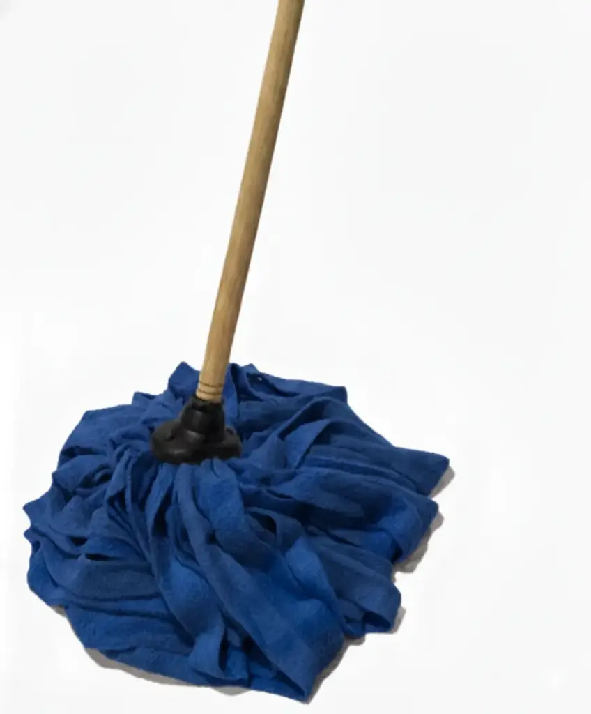 Trapeador de microfibra no. 16 baston de madera