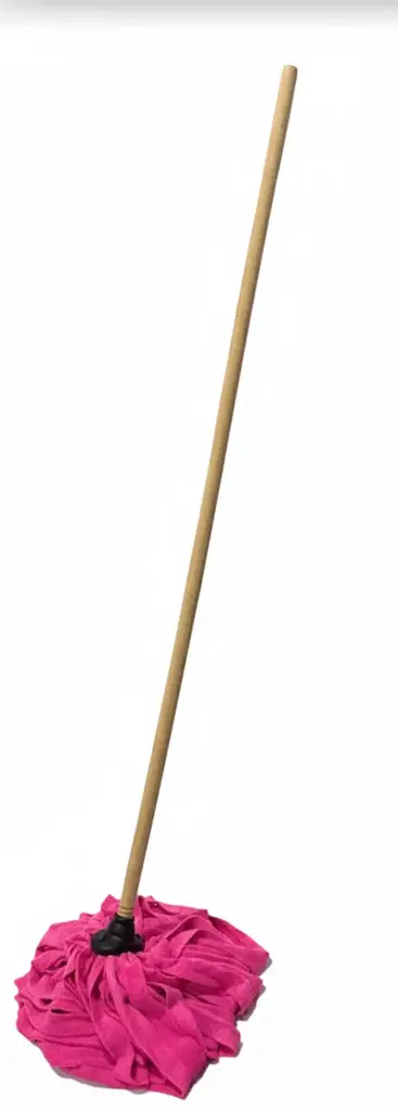 Trapeador de microfibra no. 14 baston de madera